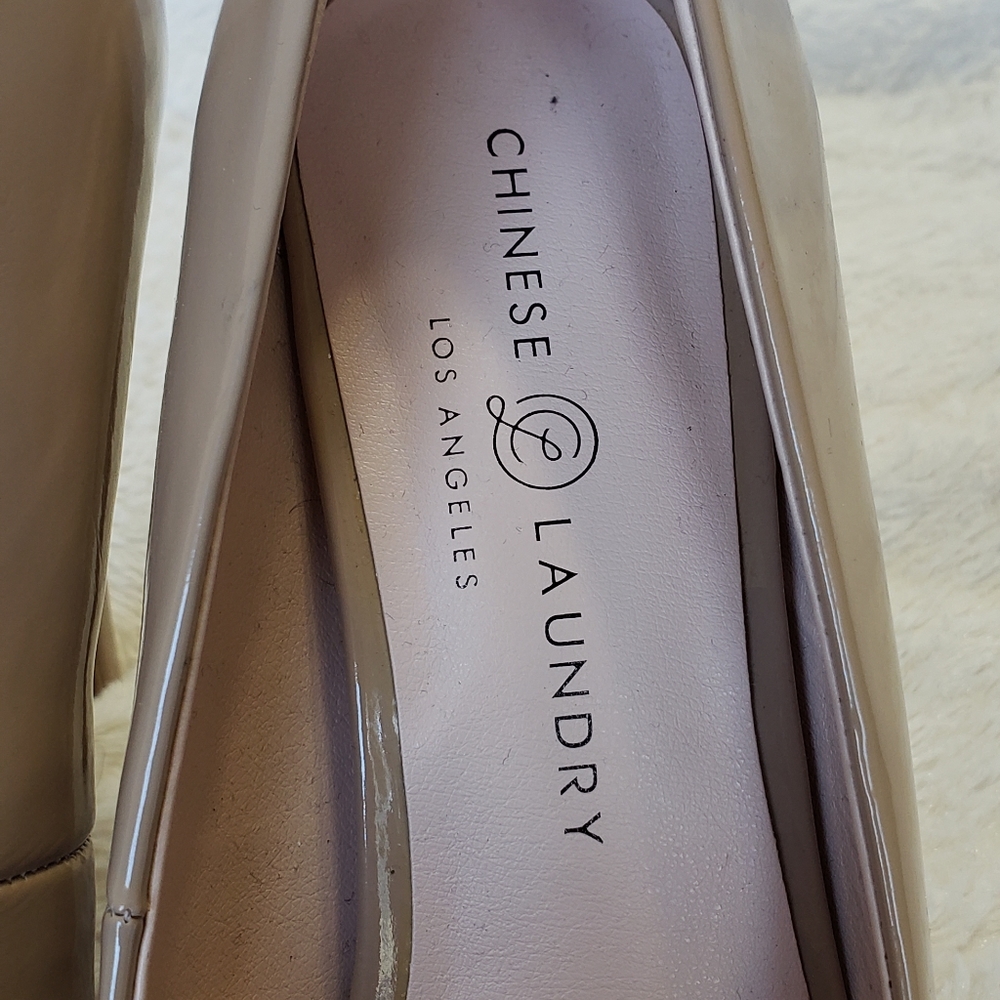 Chinese Laundry Nude Peep-toe Heels Size 8.5 - Picture 4 of 8